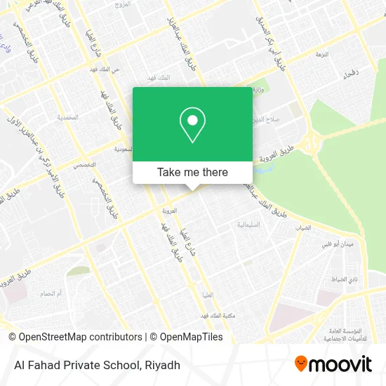 Al Fahad Private School map