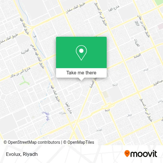 Evolux map