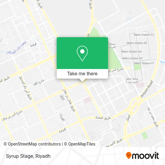 Syrup Stage map
