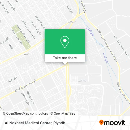 Al Nakheel Medical Center map