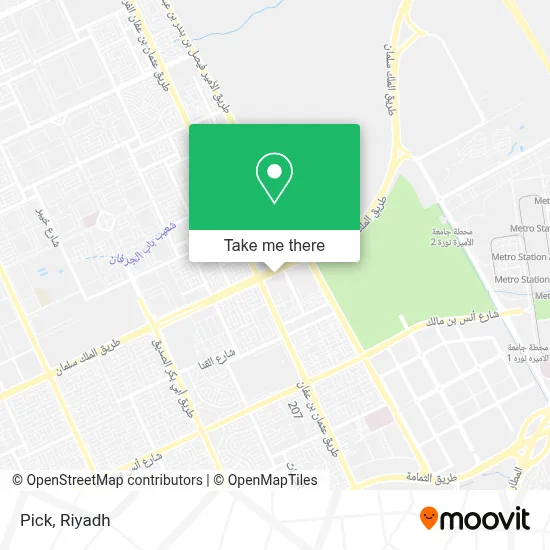 Pick map