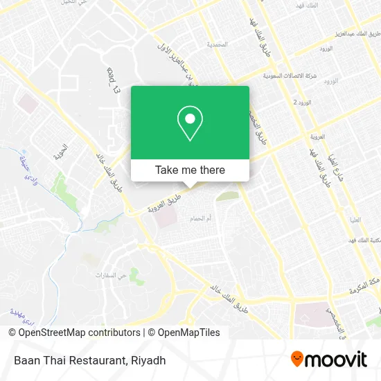 Baan Thai Restaurant map
