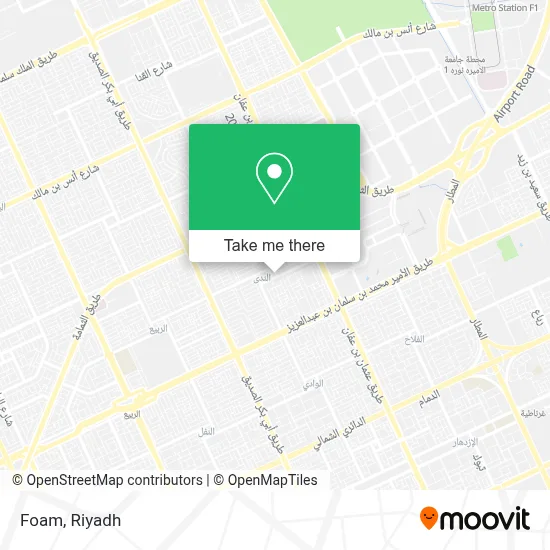 Foam map