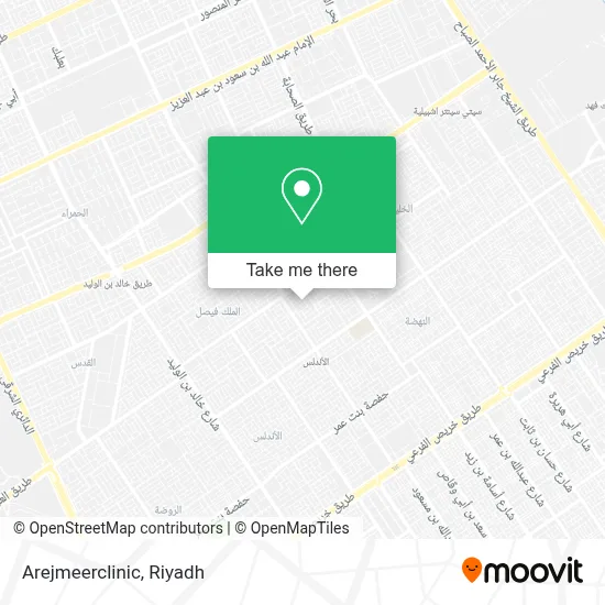 Arejmeerclinic map