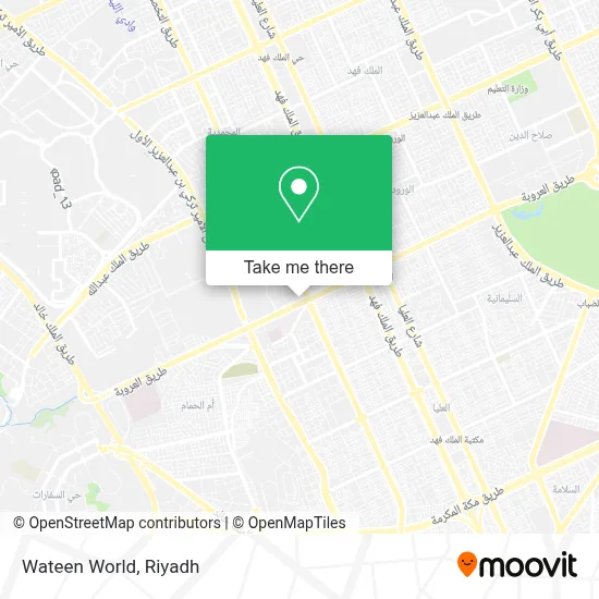 Wateen World map