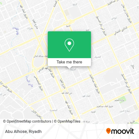 Abu Alhose map