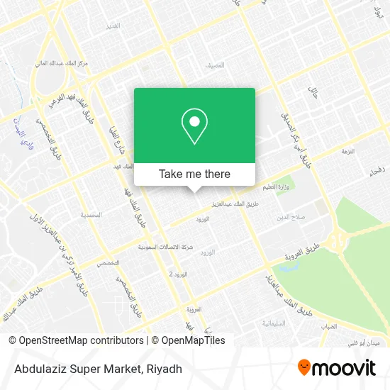 Abdulaziz Super Market map