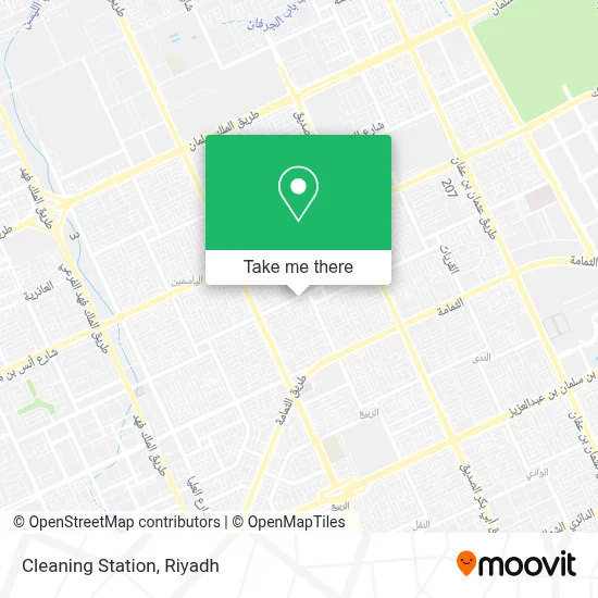 Cleaning Station map
