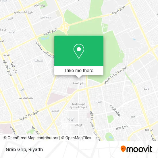 Grab Grip map