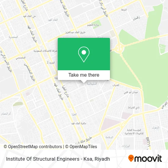 Institute Of Structural Engineers - Ksa map