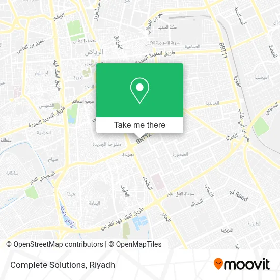 Complete Solutions map