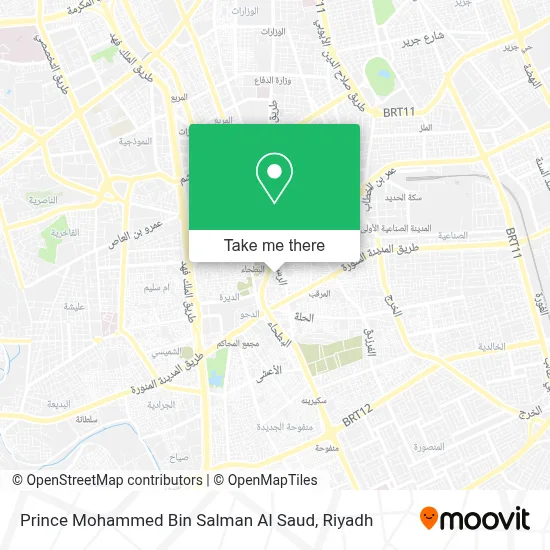Prince Mohammed Bin Salman Al Saud map