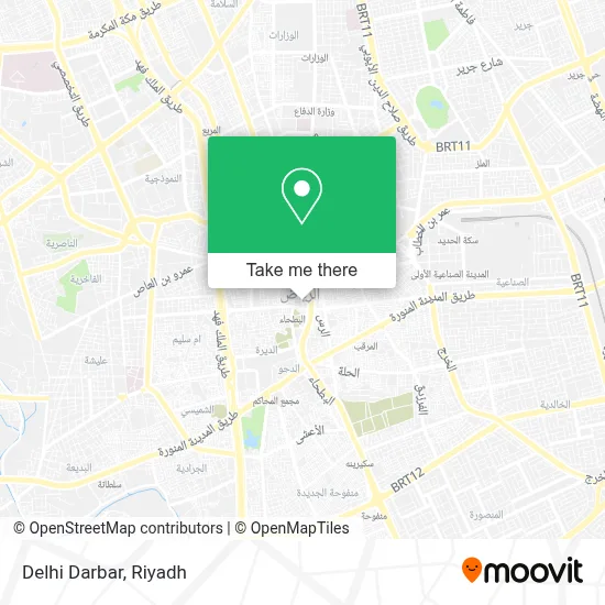 Delhi Darbar map