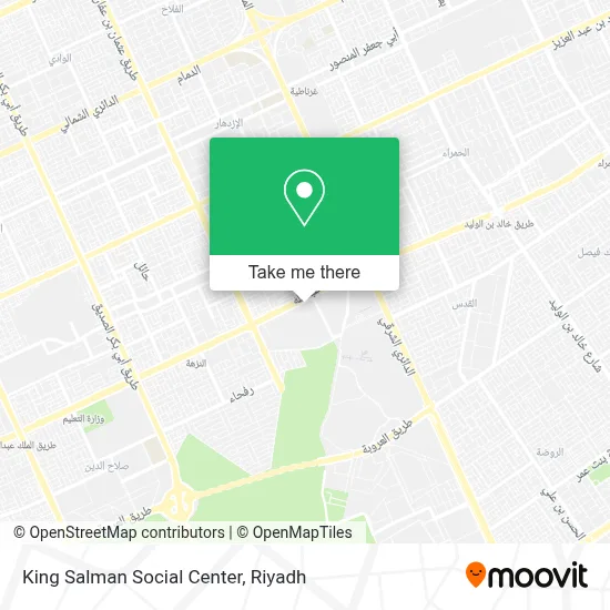 King Salman Social Center map