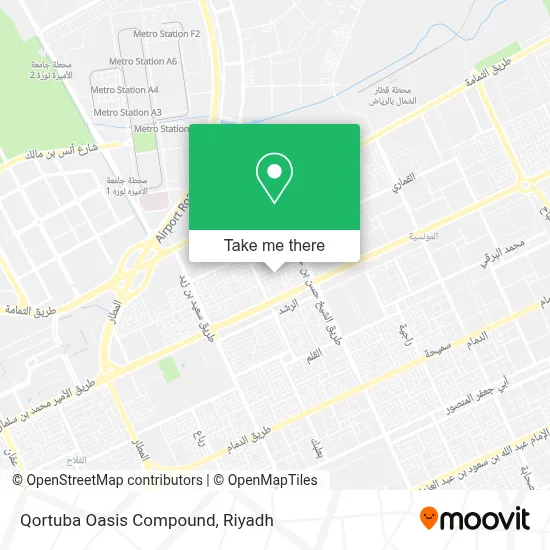 Qortuba Oasis Compound map