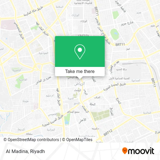 Al Madina map