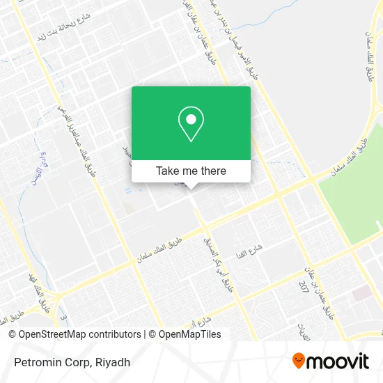 Petromin Corp map