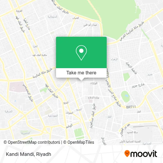 Kandi Mandi map