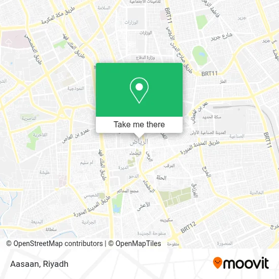 Aasaan map