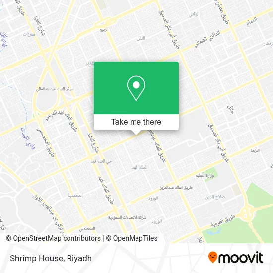 Shrimp House map