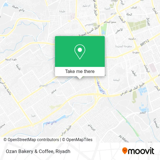 Ozan Bakery & Coffee map