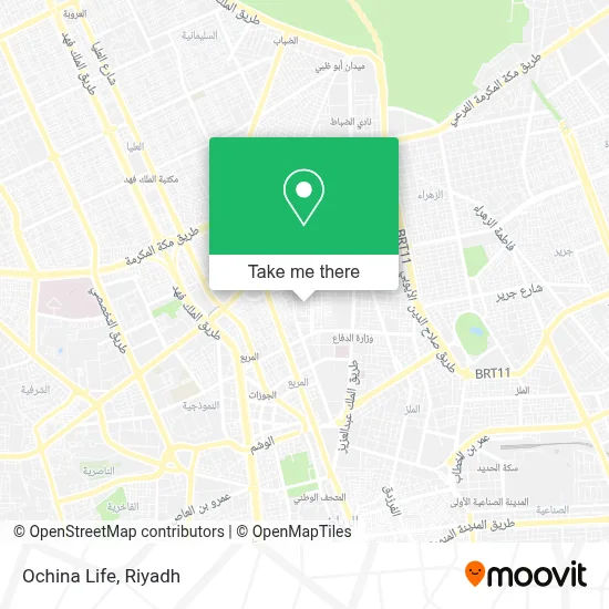 Ochina Life map