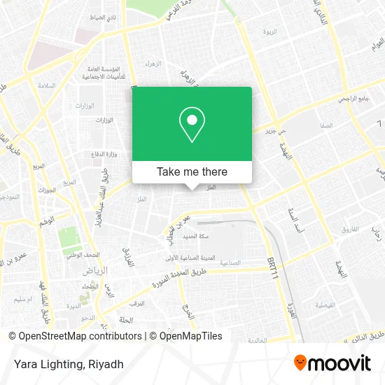 Yara Lighting map