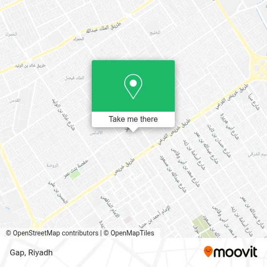 Gap map