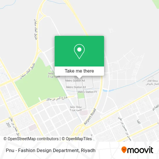 Pnu - Fashion Design Department map