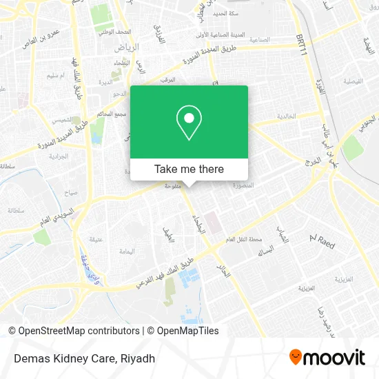 Demas Kidney Care map