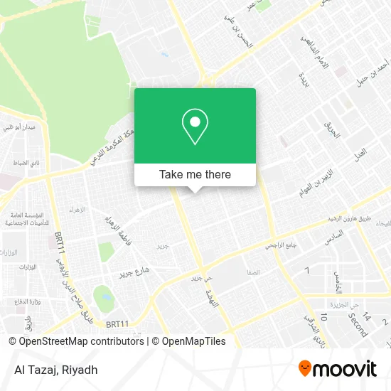 Al Tazaj map