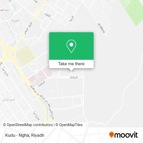 Kudu - Ngha map