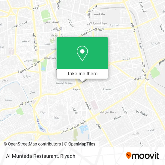 Al Muntada Restaurant map