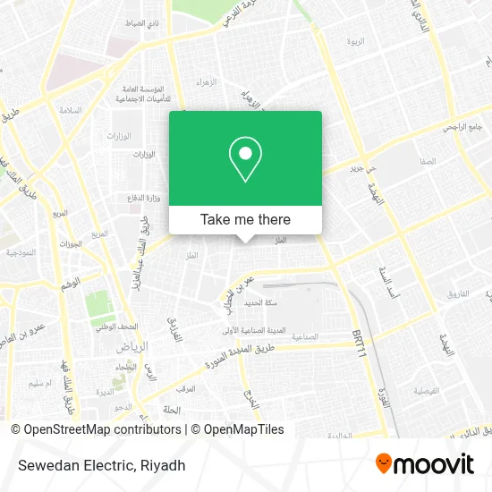 Sewedan Electric map