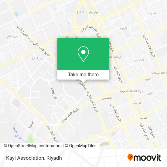 Kayl Association map
