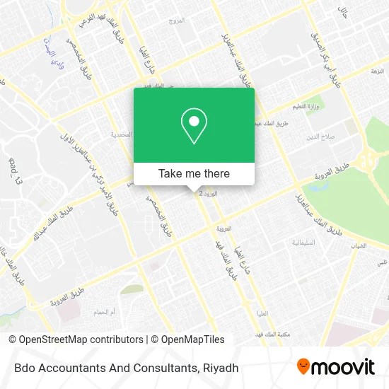 Bdo Accountants And Consultants map
