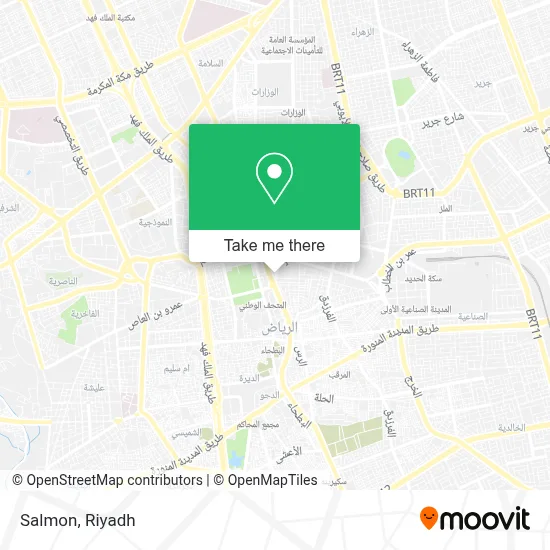 Salmon map