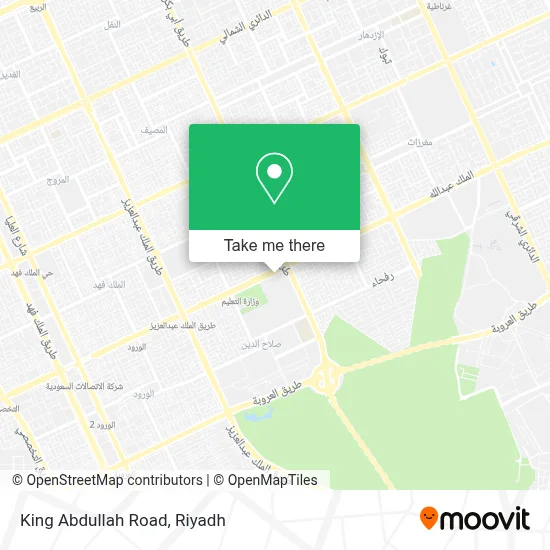 King Abdullah Road map