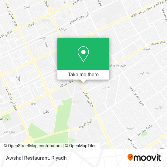 Awshal Restaurant map