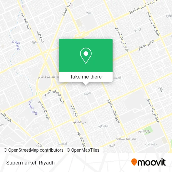 Supermarket map