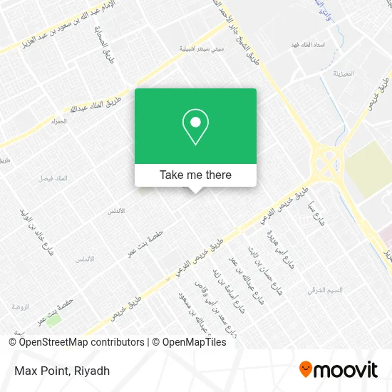 Max Point map