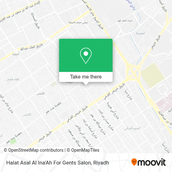 Halat Asal Al Ina'Ah For Gents Salon map