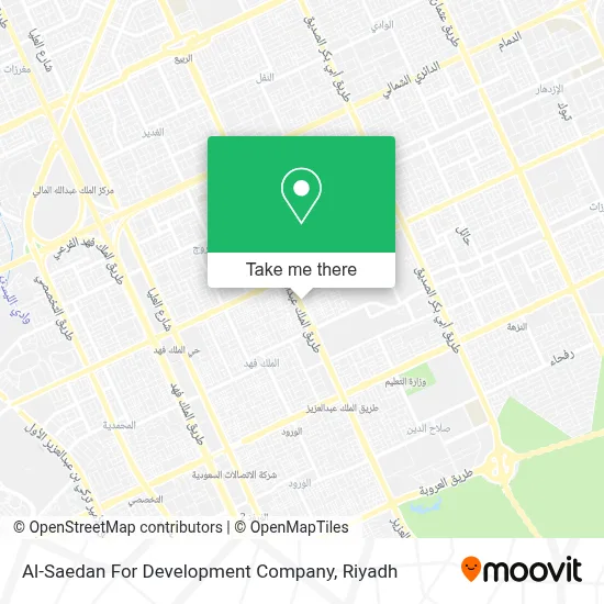 Al-Saedan For Development Company map