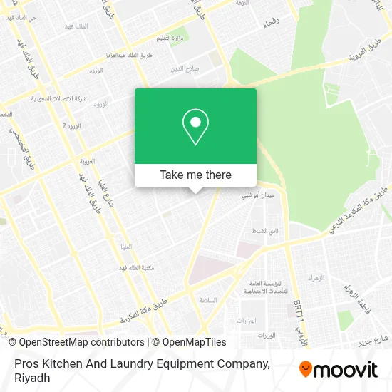Pros Kitchen And Laundry Equipment Company map