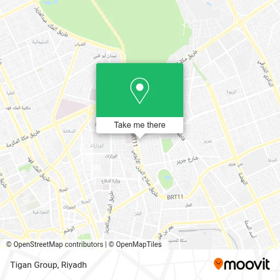Tigan Group map