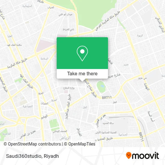 Saudi360studio map