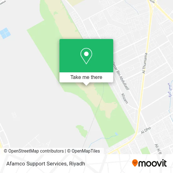 Afamco Support Services map