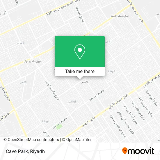 Cave Park map