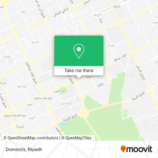 Domino's map