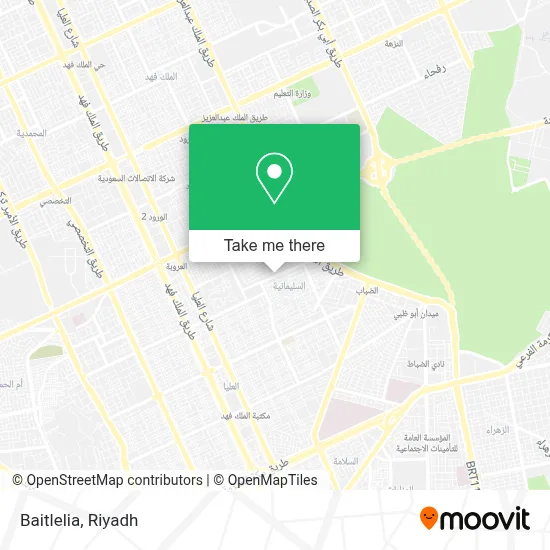 Baitlelia map